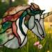 Unicorn by Robin C. Hary- shown in pinks and white.