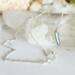 Dainty Mother of Pearl Sterling Silver Necklace