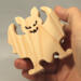 Handmade Wood Halloween Bat Cutout Unpainted Free Standing Use For  Kids Crafts or Toys From My Snazzy Spooks Collection