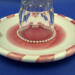 The pearls are a nice touch to set off the plate and goblet. The pearls are a nice touch to set off the plate and goblet.