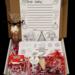 Close-up of Dear Santa Letter Kit showing cocoa cone, crayons & reindeer food — handmade with love for Christmas Eve tradition. Close-up of Dear Santa Letter Kit showing cocoa cone, crayons & reindeer food — handmade with love for Christmas Eve tradition.