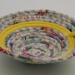This is looking at the basket from the side, showing how the knot looks different from this angle. This is looking at the basket from the side, showing how the knot looks different from this angle.