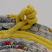 This close up shows how the knot has been made. This close up shows how the knot has been made.