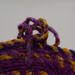 A view of the knot from the inside of the bowl, showing all of the twists. A view of the knot from the inside of the bowl, showing all of the twists.