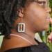 Earrings modeled by Vanessa Byrd. Earrings modeled by Vanessa Byrd.