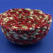 This is looking at the bowl from the side across. Its 4.5 inches wide by 2 inches deep with a 3 inch base. This is looking at the bowl from the side across. Its 4.5 inches wide by 2 inches deep with a 3 inch base.