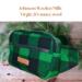 Handmade green wool belt bag made from 20-ounce Johnson Woolen Mills virgin wool. Durable plaid hunting fanny pack for outdoor adventures. Handmade green wool belt bag made from 20-ounce Johnson Woolen Mills virgin wool. Durable plaid hunting fanny pack for outdoor adventures.