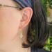 Earrings modeled by Joy Kizior Earrings modeled by Joy Kizior