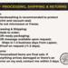 Processing — Care, shipping & returns details: handwash; no microwave/freezer; made to order; ships in 1–2 days from Lapeer, MI.