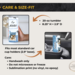 Care and size-fit guide for 20 oz stainless steel tumbler