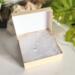 Vintage Crystal Heart Sterling Silver Necklace In Packaging