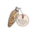 Magic Reindeer Food Ornament filled with holiday oats and a printed tag displayed on a white background