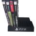 PlayStation 2 Game Holder 10 Games Sony Video Game Storage Display PS2 Revised SCPH-10000 Black Collection GTA San Andreas Resident Evil