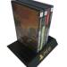PlayStation 2 Game Holder Sony Video Rack DVD Storage Display Gold Letters PS2 Shaddow of Colossus Devil May Cry Spongebob Grand Theft Auto