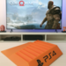 New Orange PlayStation 4 Game Holder Rack Sony Videogame Storage Display Org PS4 Compatible God of War Tekken Kingdom Hearts Call of Duty