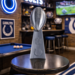 Indianapolis Colts Super Bowl Football Vince Trophy Fantasy Championship League Game Day NFL Shiny Silver Replica Vince Lombardi Mancave