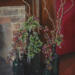 Wine Bottles Still Life Painting, "Winterberry Wine"