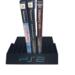 PlayStation Holder Videogames DVD Storage Display Colorful Logo PS2 PS3 PS4 PS5 Compatiable Gameroom Decor Declutter Organizer Shelf Table