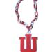 Indiana Hoosier Team Hype Fan Art Chain Large Oversized Pendant 32" Necklace