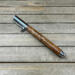 Cherry burl wood snap cap fountain pen