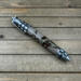Grenade pen in antique pewter and jungle camo