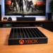 Xbox Game Case Holder Display One S X Videogame Storage Gamroom Oragnizer Red
