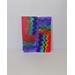 Rainbow abstract original acrylic on canvas one of a kind painting by RainbowMaille