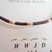 Mens Morse Code Bracelet WWJD - What Would Jesus Do