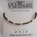 Men's WWJD Bracelet