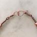 Copper pearl necklace clasp