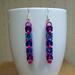 Chainmaille Byzantine Earrings, Assorted Colors