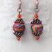Multicolor bead earrings