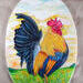 Marble Rooster Cutting Board