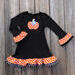 Boutique Girl Pumpkin Patch Halloween Dress