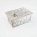 Miniature Silver Trinket Box with Gemstone of your choice