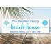 Personalized Beach House Sign, Beach House Decor