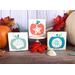 Coastal Autumn Pumpkin Signs, Beachy Fall Decor

This festive coastal pumpkin themed sign trio will make the perfect addition to your fall decor! Painted wood with a pop of beachy fall colors, the perfect combination of beach life meets fall. These signs can stand alone on a shelf, window sill or mantel, and it will fit perfectly on an coastal autumn themed tiered tray display! This measures 3.5x3.5x.75 and is the perfect size for any space. This sign is hand painted using chalk paint on solid wood. Every sign is custom made to order.