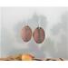 small lightweight copper oak leaf fall earrings
