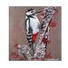 Close up of WoodPecker Painting