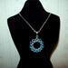 Chainmaille Ferris Wheel Pendant Necklace