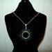 Chainmaille Ferris Wheel Pendant Necklace
