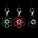 Chainmaille Flower Charm, Purse Charm, or Zipper Pull