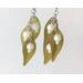 Mistletoe earrings lucite ll