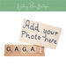 Custom Gaga Photo Frame