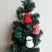 Christmas stocking hat ornaments