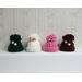 Christmas Stocking Hat Ornaments, Country Colors