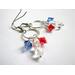 red white and blue dangles