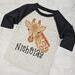 Personalized giraffe shirt