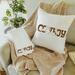 Cowhide cowboy pillow