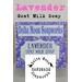 Lavender Goat Milk Soap with shea butter